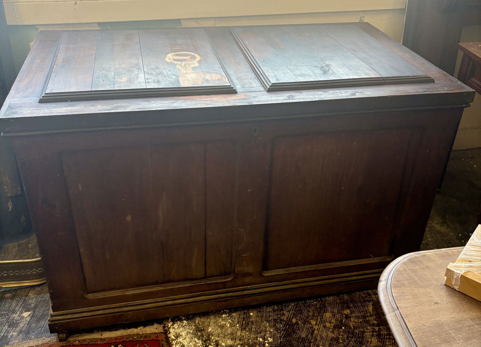 Large Antique Cedar Coffee or Storage Chest - 32"x54"x33" - NOT AVAILABLE FOR SHIPPING, PICK UP: Large Antique Cedar Coffee or Storage Chest - 32"x54"x33" - NOT AVAILABLE FOR SHIPPING, PICK UP OR TRANSPORT ONLY