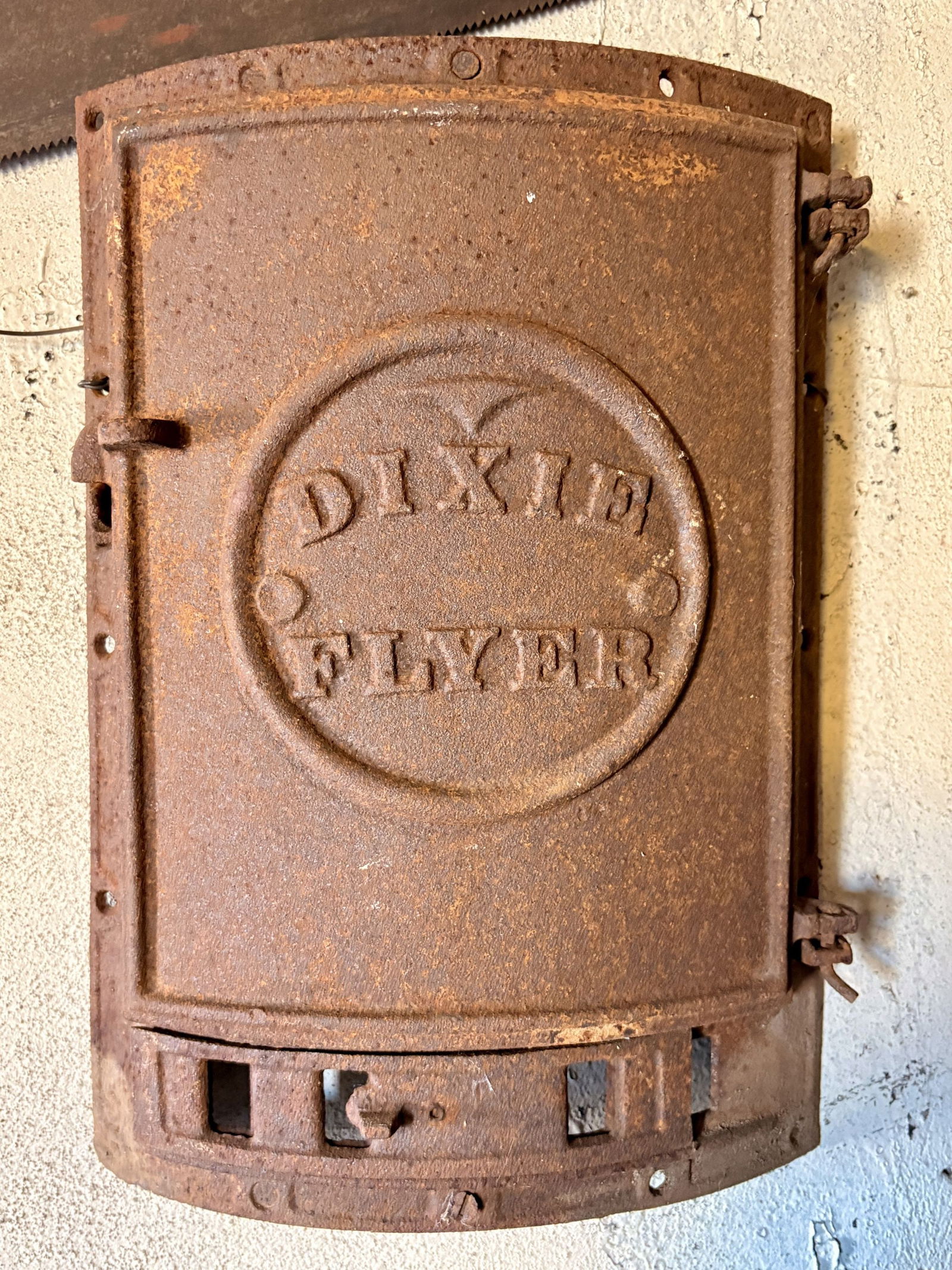 Dixie Flyer Cast Iron Wood Stove Door 10"X15": Dixie Flyer Cast Iron Wood Stove Door 10"X15"