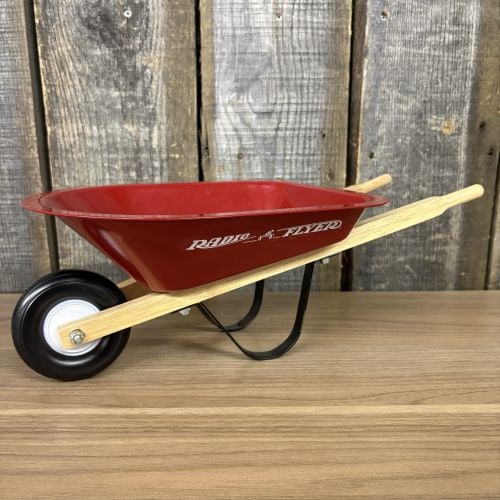 Vintage Radio Flyer Wheelbarrow - 17"x9"x7" (1 of 3)