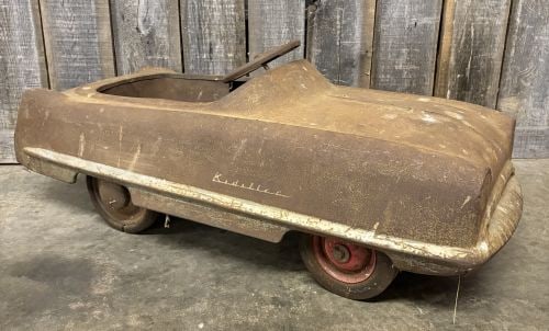 Vintage Garton Kidillac Chain Drive Pedal Car from the 1950s Manufactured by Garton Toy Company,: Vintage Garton Kidillac Chain Drive Pedal Car from the 1950s Manufactured by Garton Toy Company, Sheboygan, Wisconsin - 17"x18"x45"