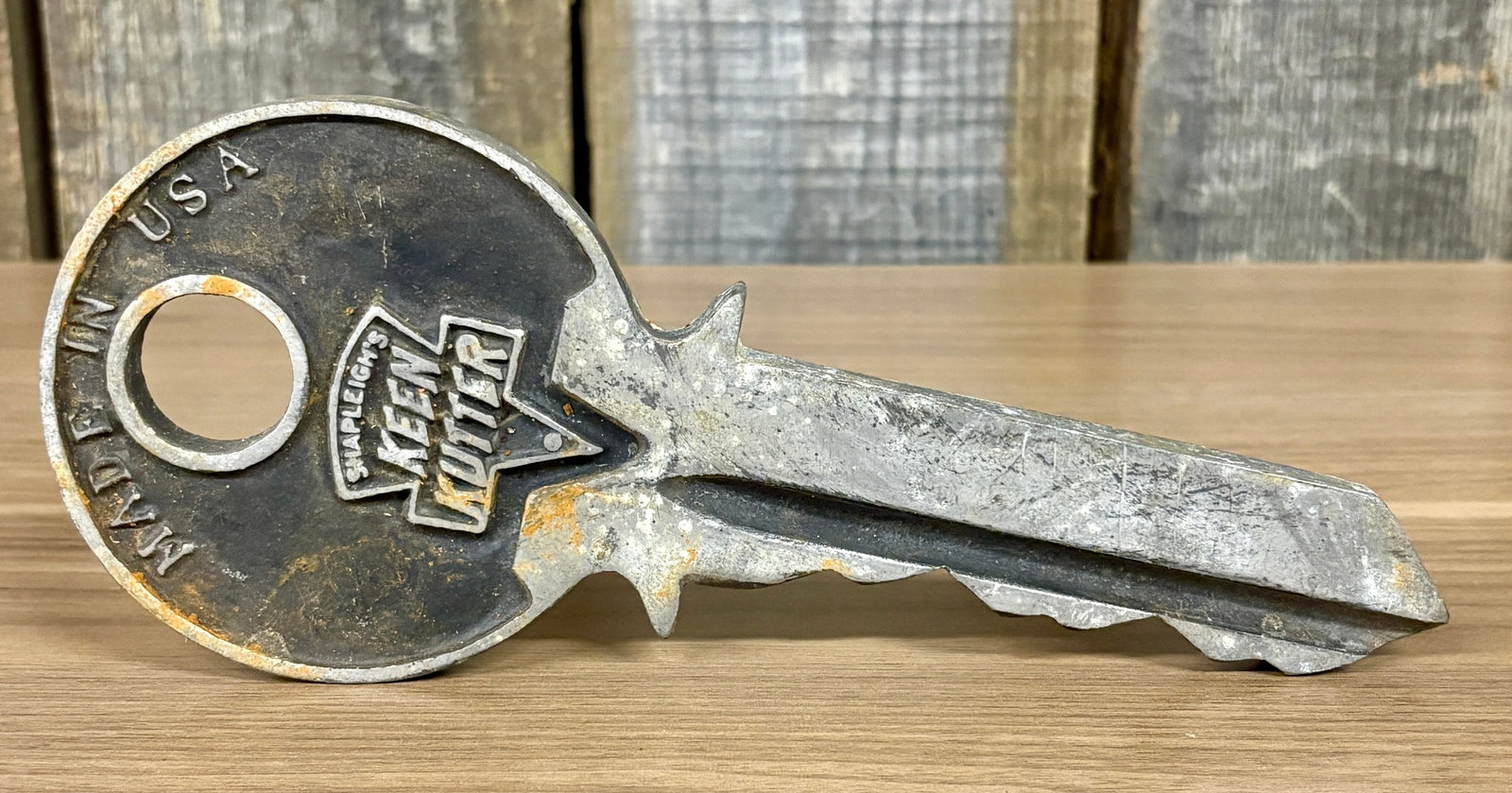 Vintage Advertising Display Piece BY Shapleigh's Keen Kutter, Made in the USA - 4"x9.5" (1 of 4)