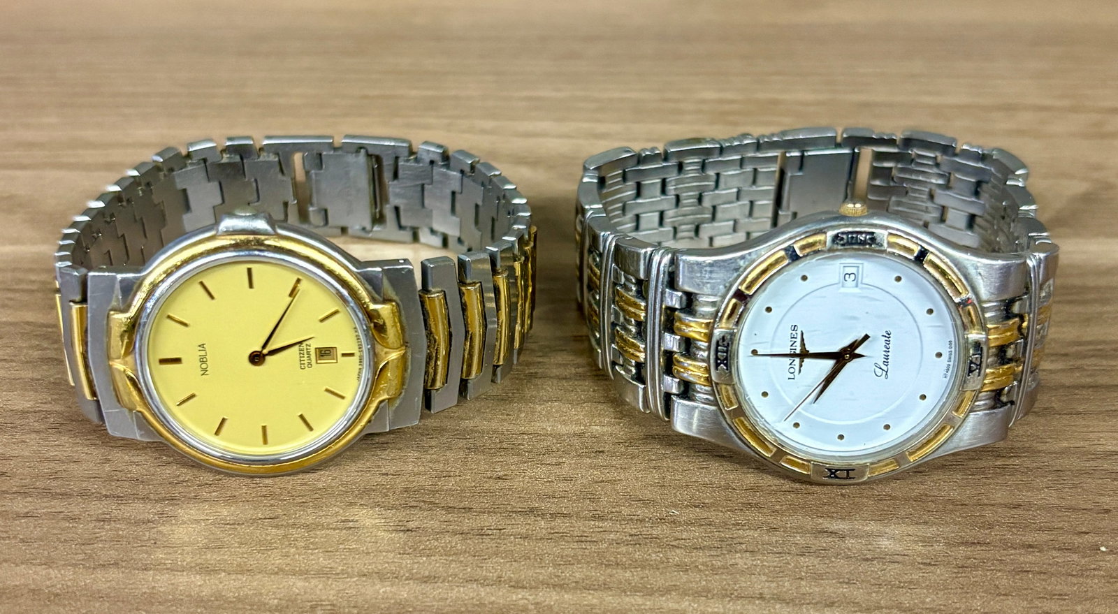 Two Fine Watches, The left shows a vintage Citizen Noblia, The watch on the right is a Vintage (1 of 5)