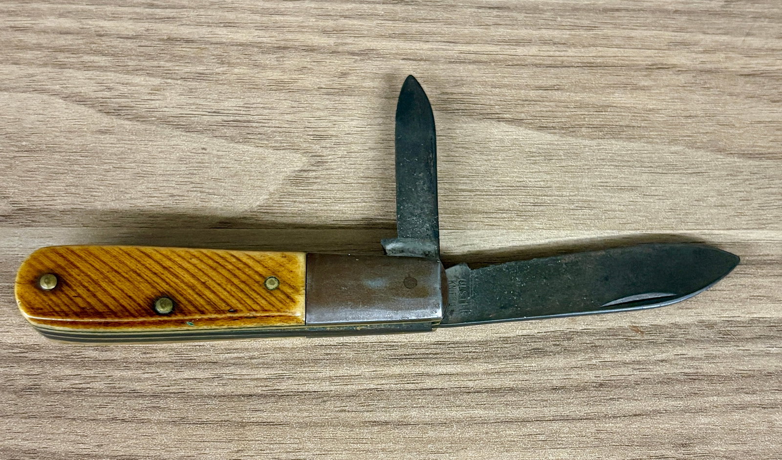 Vintage Ulster Knife USA Trapper Pocket Knife - 3.5" (1 of 5)