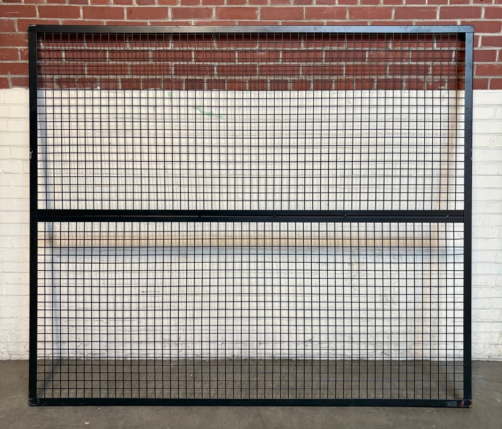ULINE 6'X7' Wire Machine Guard Panel, Model No. H-5610-7, Used With Posts Sold Separately. (68 lbs (1 of 7)