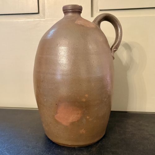 H. Melcher Salt-Glazed Stoneware Jug, Louisville, Kentucky (8"X12") - 7