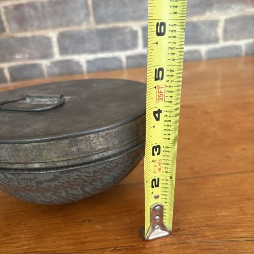 An Assortment of Antique Metal Kitchen and Household Primitives including a Sausage Stuffer and (1 of 8)