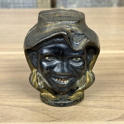 Attributed to A.C. Williams Two-Faced Black Boy Still Bank (1 of 5)