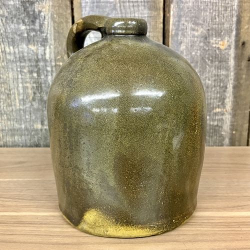 Antique Southern Alkaline-Glazed Stoneware Jug (1 of 6)