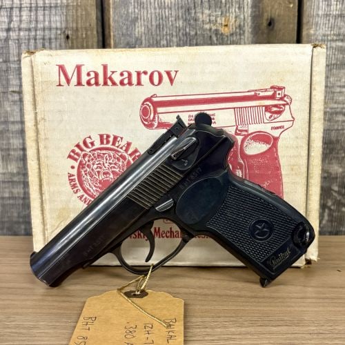 Baikal IZH-70 Semi-Automatic Pistol .380 ACP with 3.7 Inch Barrel: This lot features a Russian-made Baikal IZH-70 semi-automatic pistol, which is a commercial variant of the Makarov PM design chambered in .380 ACP. The firearm is equipped with a 3.7 inch barrel and o
