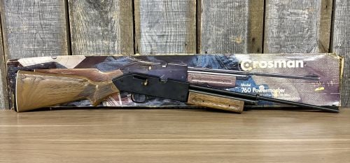 Crosman Model 760 Powermaster Multi-Pump Pneumatic Air Rifle .177 Caliber and BB with 19.5 Inch (1 of 8)