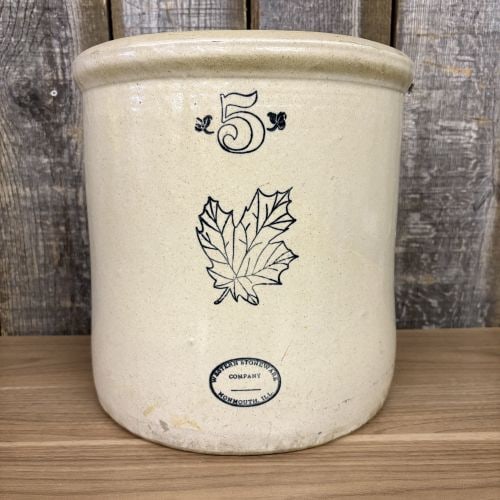 Western Stoneware Company Five-Gallon Maple Leaf Crock (1 of 8)