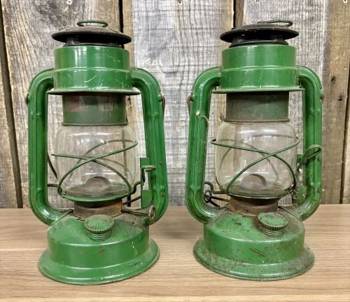 A Pair of Chalwyn Tropic Kerosene Hurricane Lanterns (1 of 7)