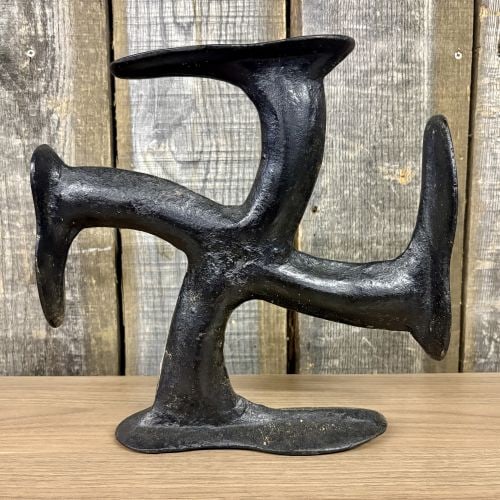 Antique Cast Iron Four-Way Cobbler Shoe Last Wheel Anvil (1 of 4)