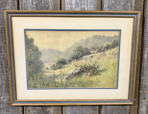 Paul Sawyier (American, 1865-1917), Summertime, Watercolor on Paper (1 of 6)