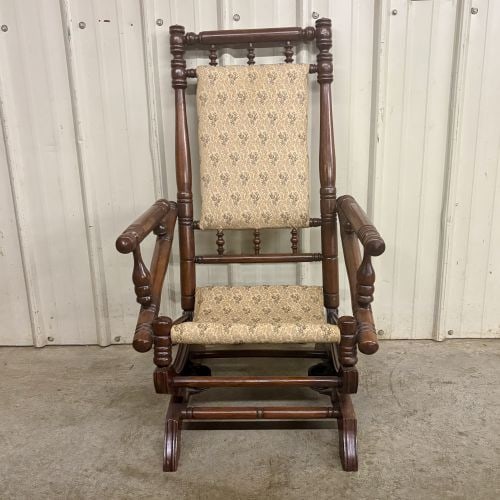 Late 19th Century Victorian Eastlake Style Platform Rocking Chair (1 of 6)