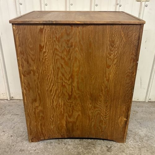 Large Utilitarian Plywood Storage Chest with Hinged Lid (1 of 6)