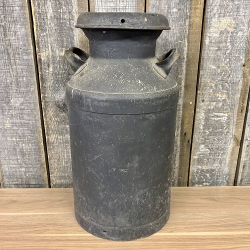 Antique Milk Can with Mushroom Lid (1 of 4)