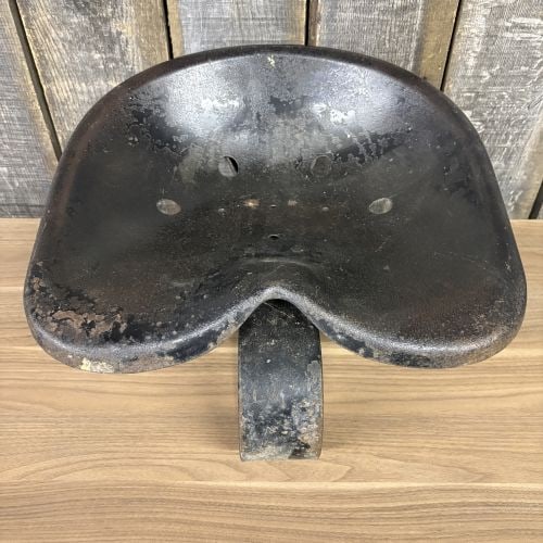 Vintage Agricultural Implement Flip Seat Attributed to Ford 8N (1 of 6)