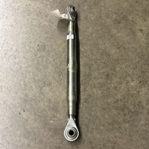 Cobra Category 1 Adjustable Tractor Top Link Model TL03: An adjustable top link designed for a Category 1 three-point hitch system. This unit is constructed of zinc-plated steel for corrosion resistance and features a central tubular body with threaded swiv