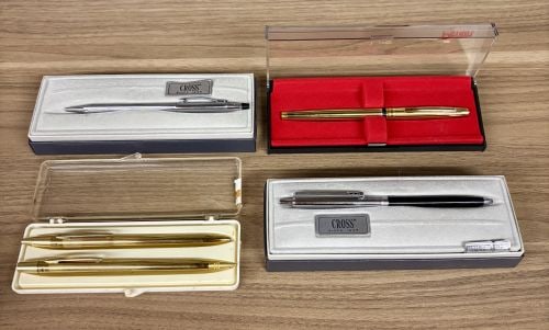 A Collection of Vintage Cross and Pentel Writing Instruments (1 of 6)