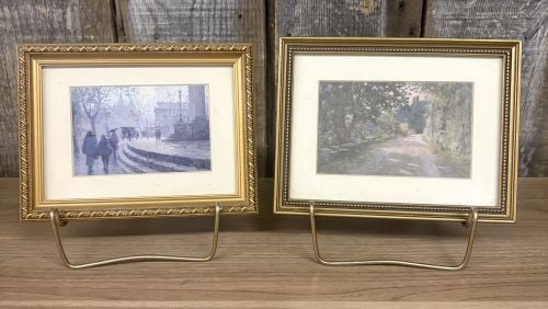 Paul Sawyier, A Pair of Framed Prints: This lot features a pair of framed color prints on paper after watercolor paintings by the Kentucky impressionist artist Paul Sawyier (1865-1917). The first print is titled Old Capitol Hotel in the Ra