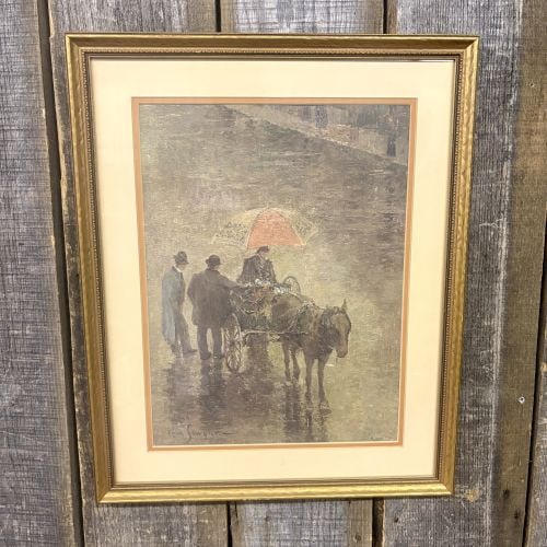 Paul Sawyier, The Street Peddler, Framed Print (1 of 6)