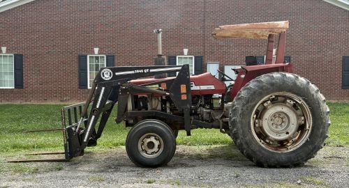 Massey Ferguson 285 2WD Tractor with Bush Hog 2846 QT Loader (1 of 20)
