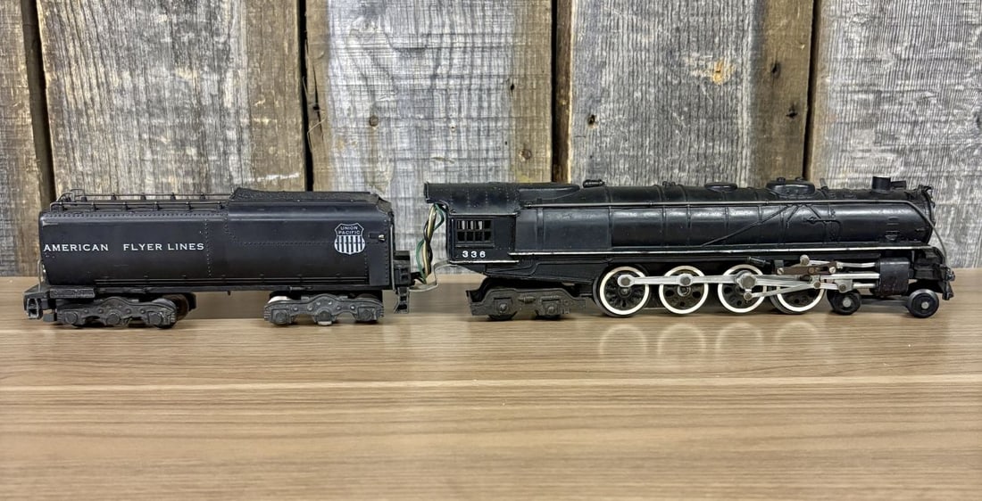 American Flyer No. 336 Union Pacific Northern 4-8-4 Steam Locomotive and Tender (1 of 12)