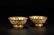 A PAIR OF " ZHENGUAN" MARK GILT BRONZE LOTU PETAL - 2