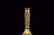 GILT BRONZE GOLDEN MELON LONG NECK VASE IN PAIR - 4