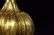 GILT BRONZE GOLDEN MELON LONG NECK VASE IN PAIR - 9