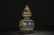 YONGZHENG MARK FAMILLE ROSE YELLOW GLAZED BLUE WHITE