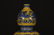 YONGZHENG MARK FAMILLE ROSE YELLOW GLAZED BLUE WHITE - 2