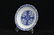 QIANLONG MARK BLUE WHITE RUYI PATTERNED PLATE - 2