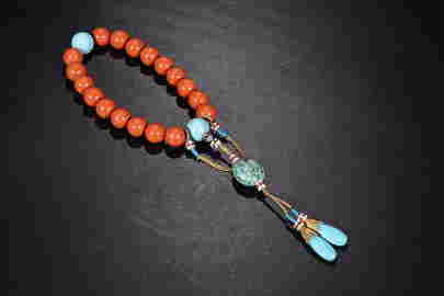 ROYAL CORAL BRACELET