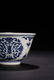 YONGZHENG MARK BLUE WHITE SHOU FLOWERS AND PLANTS - 3