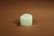 HETIAN WHITE JADE WITH SKIN FU'SHOU RING - 4