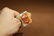 HETIAN WHITE JADE WITH SKIN FU'SHOU RING - 6