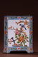 QIANLONG MARK ENAMELING PHOENIX PATTERNING BRUSH POT - 4