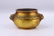 QIANLONG MARK GILT BRONZE LION-HEAD EAR FURNACE