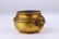 QIANLONG MARK GILT BRONZE LION-HEAD EAR FURNACE - 4