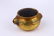 QIANLONG MARK GILT BRONZE LION-HEAD EAR FURNACE - 6
