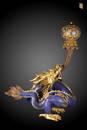 BRONZE CLOISONNE CANG'LONG'XI'ZHU CENSER