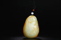 HETIAN JADE FIGURE STORY HAND PIECE
