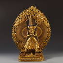 GILT BRONZE DA'BAI'SAN'GAI'FO'MU ORNAMENT