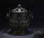 SHANG DYNASTY HANDLE UTENSIL