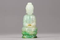 JADEITE SAKYAMUNI BUDDHA ORNAMENT