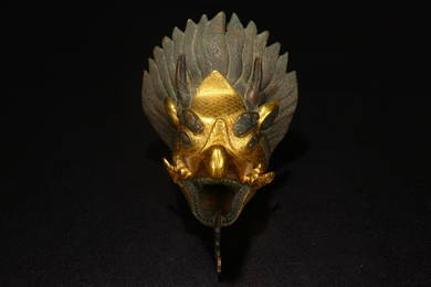 GILT BRONZE MO'JIE ORNAMENT