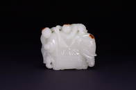 HETIAN JADE TONG'ZI'XI'XIANG ORNAMENT