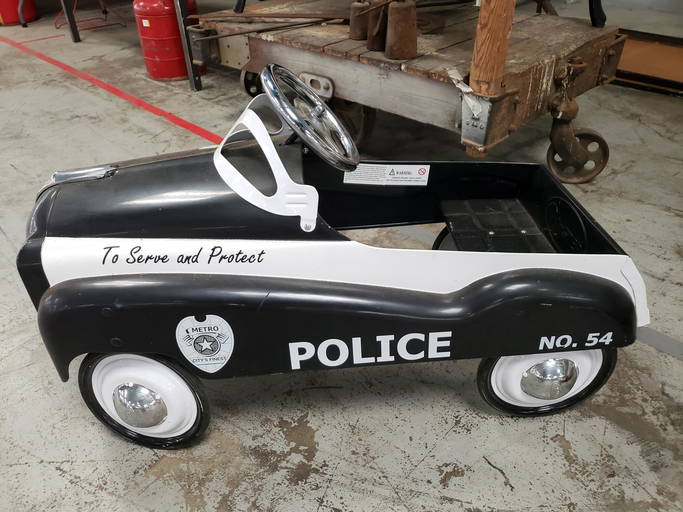 Police Car 54 Pedal Car By Sinister
